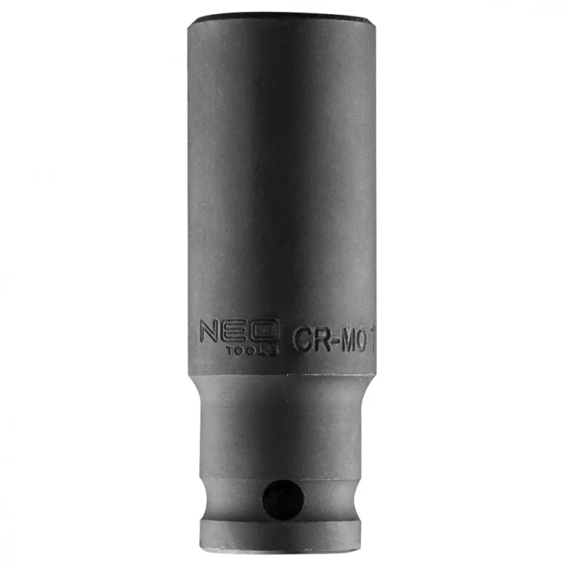 Akciós ár Neo gépi dugókulcs, hosszított 1/2", 19 mm, Cr-Mo