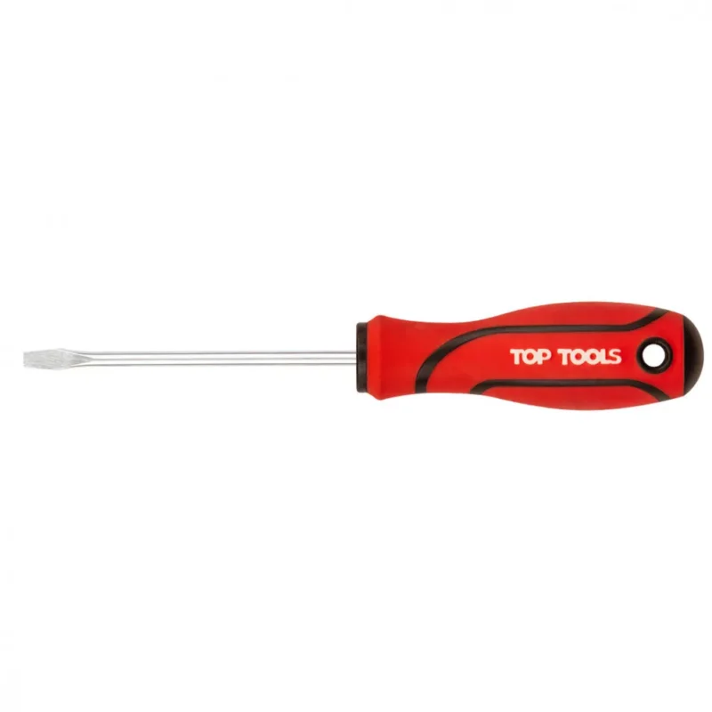 Árengedmény Top Tools csavarhúzó, lapos, 5,0x75 mm