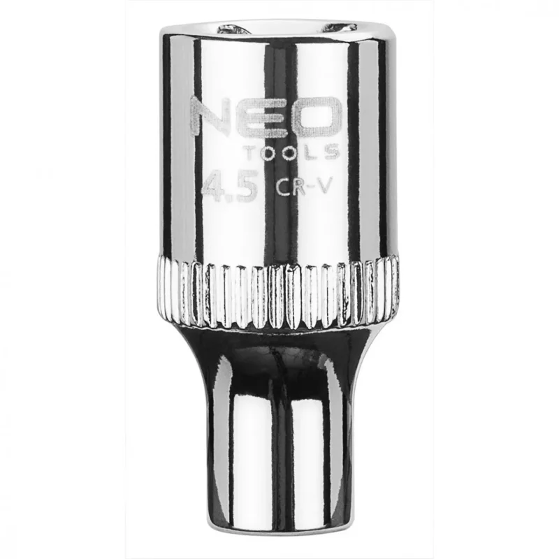 Árcsökkenés Neo dugókulcs 1/4", 4,5 mm, hatlapú