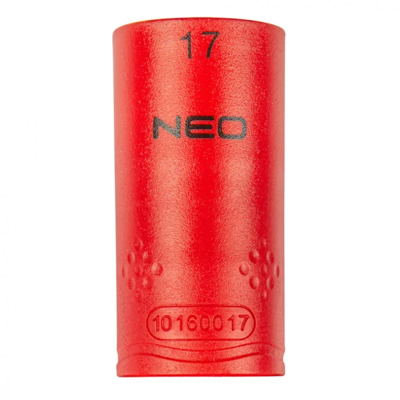 Árcsökkenés Neo dugókulcs 6-lapú 1/2", 17 mm, szigetelt