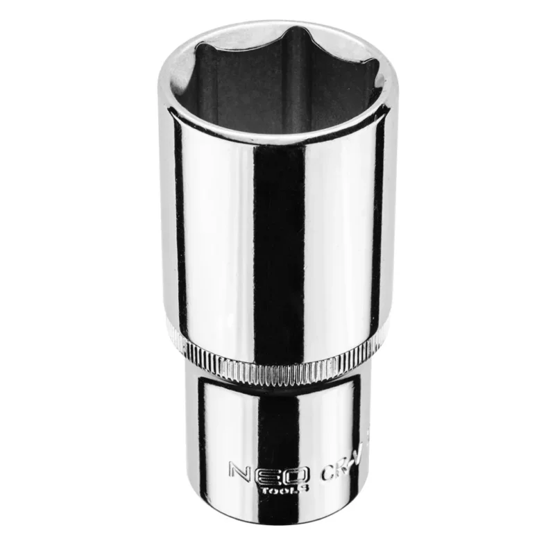 Akciós ár Neo dugókulcs hosszú hatlapú, 1/2", 28 mm