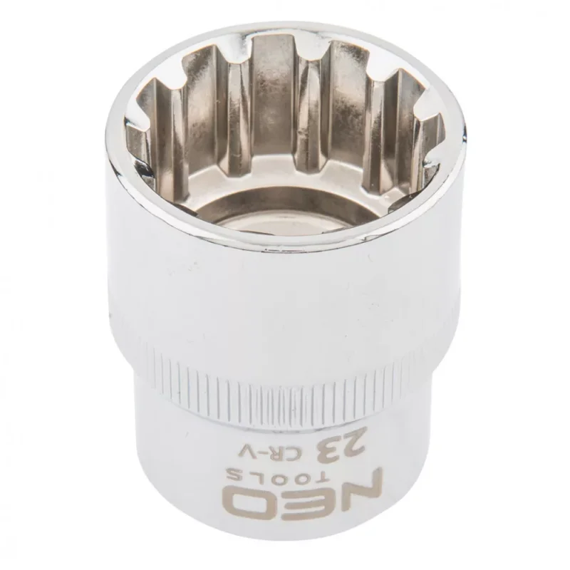 Ajánlat Neo dugókulcs, Spline, 1/2", 23 mm