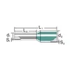 W. H95/44 R szigetelt érvéghüvely 95mm2 44mm piros 9028210000 Biztonságos fizetés