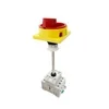 Ajtókuplungos kapcsoló 4P 20A piros/sárga fejjel, 140 mm tengellyel Projoy PEAS69-DC20R-4RY64 – Készlet erejéig!!! Akció