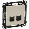 Ajánlat Legrand 753243 Valena Life 2xRJ45 UTP Cat6 aljzat, elefántcsont