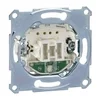 Akció Merten univerzális egypólusú kapcsoló betét jelzőfénnyel, 10AX, AC 250 V, rugós MTN3131-0000 Schneider