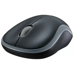 Azonnali szállítás Logitech M185 vezeték nélküli optikai USB egér (szürke), beltéri, 2.4 GHz, USB