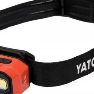 Azonnali szállítás YATO Akkus LED fejlámpa 480 lumen mozgásérzékelős