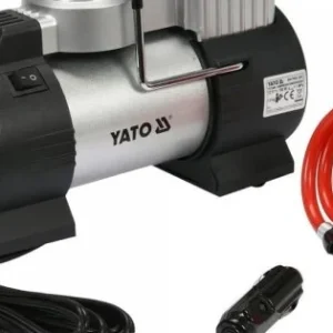 YATO 180W autós kompresszor LED lámpával Kedvezményes ár