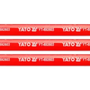 YATO Ácsceruza 175 mm fára piros (3 db/csomag) Bestseller