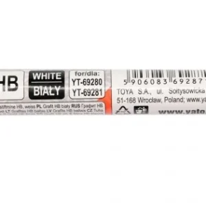 YATO Ácsceruza grafit betét fehér HB (5 db/cs) Kedvezmény