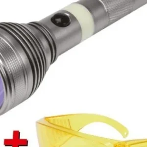 YATO akkus UV zseblámpa 3W, Li-ion + szemüveg Vedd meg most