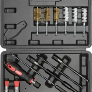 Kihagyhatatlan ajánlat YATO Befecskendezőszelep tisztító készlet 19 részes 1/4" inox, műanyag, réz kefék