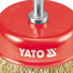 Ajánlat YATO Csapos fazékkefe ø 75mm, hullámos szálú