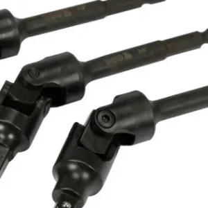 YATO Csuklós dugókulcs adapter készlet 3 részes 1/4" Hex -> 1/4" 3/8" 1/2" négyszög CrV Árcsökkenés