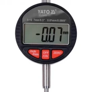 Azonnal elérhető YATO Digitális indikátor óra 0-12,7/ 0,01 mm mágneses