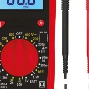 YATO Digitális multiméter 0-600V / 0-10A / 0-2MΩ Legnépszerűbb