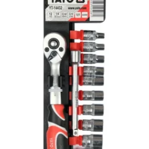 YATO Dugókulcs készlet 12 részes 1/4" 4-13 mm CrV Vedd meg online