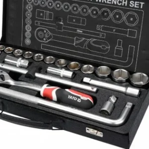 YATO Dugókulcs készlet 25 részes 1/2" 10-32 mm Vásárlói kedvenc