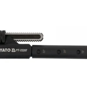 YATO Egykezes csőfogó állítható nyéllel 400-550 mm CrMo Azonnali szállítás