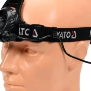 YATO Fejlámpa XM-L2 CREE állítható fókusszal Népszerű