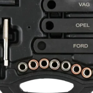Ingyenes szállítás YATO Féknyereg menetjavító készlet 16 részes M19x1,25 mm HSS
