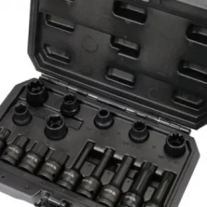 YATO Féknyereg szerelő gépi dugókulcs készlet 16 részes 1/2" CrMo Kedvezményes ár