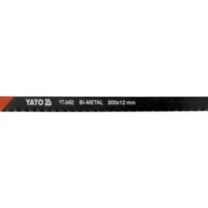 Akció YATO Fémfűrészlap kézi 300/12 mm 24 TPI bimetál 2 db/cs