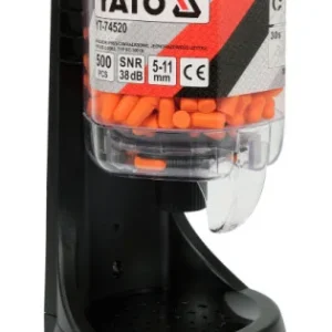 YATO Füldugó 5-11 mm pultra helyezhető tartóban (250 pár) Alacsony ár
