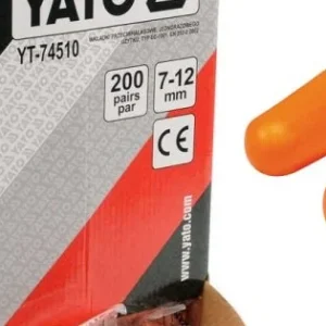 Akció YATO füldugó 7-12 mm (200 pár/doboz)