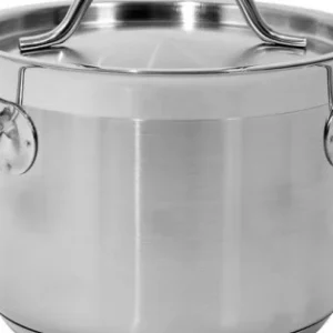 YATO GASTRO Fazék fedővel 2,4 liter 160 x 120 mm inox Kiárusítás