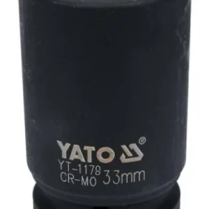 YATO Gépi hosszú dugókulcs 1" 33 mm CrMo Korlátozott ajánlat
