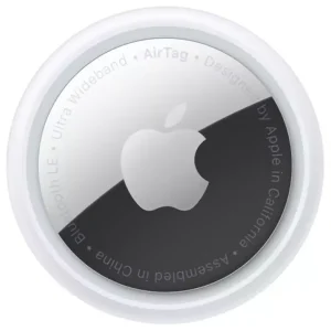 Csak ma Apple AirTag bluetooth nyomkövető 1db (kulcstartóra, táskára, autóba, valós idejű nyomkövetés) FEHÉR