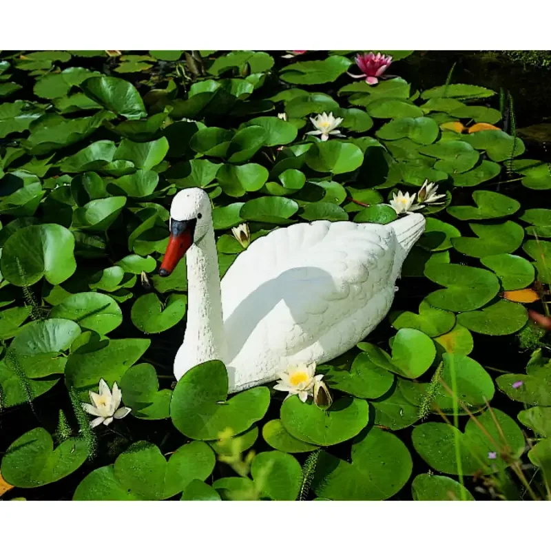 Vásárlói kedvenc Ubbink állatfigura fehér hattyú, 54,5 cm (1382502)