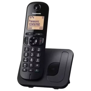Expressz kézbesítés Panasonic KX-TGC210PDB telefon készülék (vezeték nélküli, DECT) FEKETEKX-TGC210PDB