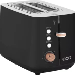 ECG timber black kenyérpirító (ST-2768) Különleges ajánlat