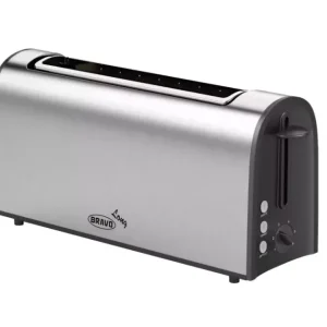 Azonnali szállítás Bravo kenyérpirító 850W, inox (B-4678)