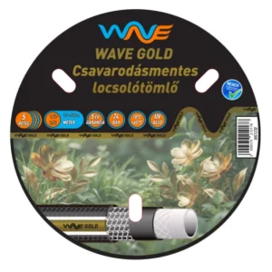 Azonnal elérhető Wave Gold 5 rétegű csavarodásmentes locsolótömlő, 3/4" 30m (WG3430)