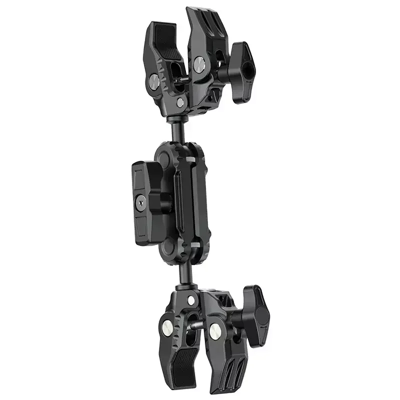 Outlet Ulanzi C017, C046GBB1, super clamp, dupla satu, kiegészítő 1/4"-os menet adapterrel (UL-C046GBB1)
