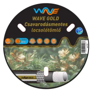 Wave Gold 5 rétegű csavarodásmentes locsolótömlő, 1/2" 50m (WG1250) Legnépszerűbb