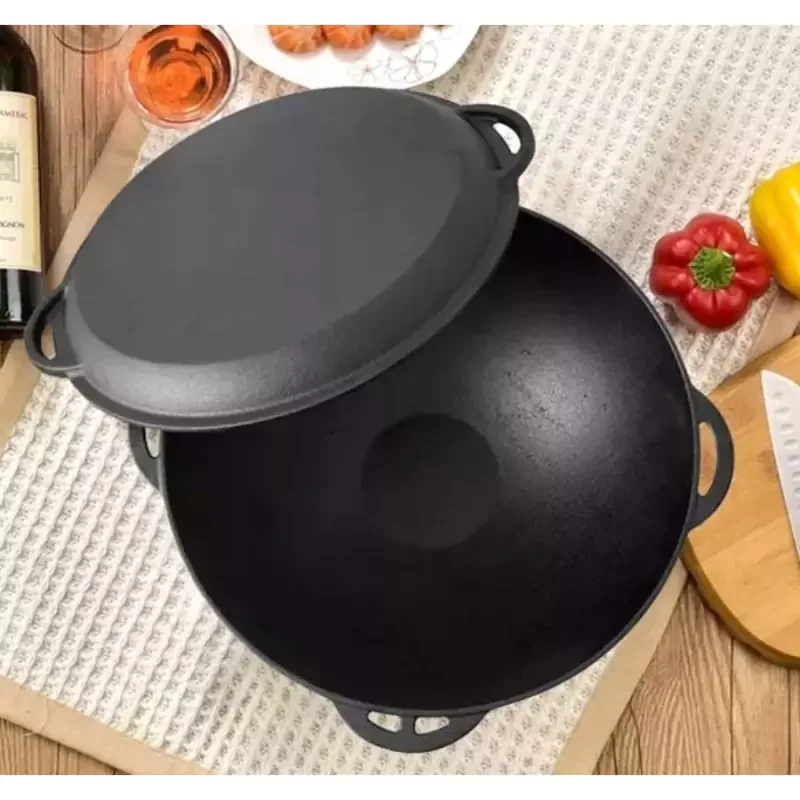 Kiárusítás Perfect Home Öntöttvas 3in1 lábas/bogrács/szeletsütő 32 cm (12411)