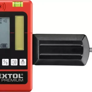 Extol Premium lézeres vevő/detektor/jelfogó vízszintezőhöz, PIROS és ZÖLD, 50m (8823390) Biztonságos vásárlás