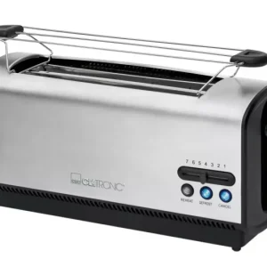 Clatronic TA 3687 kenyérpirító, 4 szeletes, inox Prémium