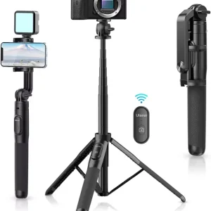 Szuper akció Ulanzi SK-03 szelfie állvány, monopod, bluetooth adapter, 30-160cm magasság (UL-3064)