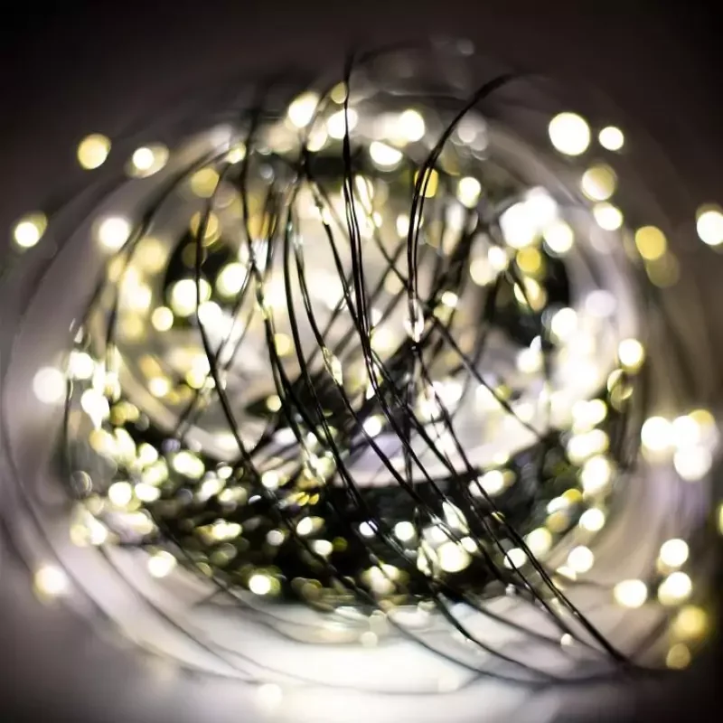 Home micro LED-es meleg fehér fényfüzér, 150m (ML1500WW) Különleges ajánlat