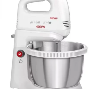 Végkiárusítás MPM Tálas mixer 400W fém forgótállal (MMR-21Z)