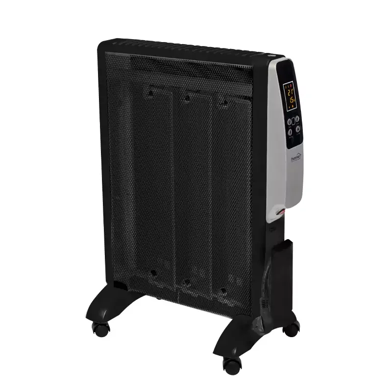 Vásárlói kedvenc Home MICA (FMC 1500) konvektor távirányítóval, fekete, 1500W