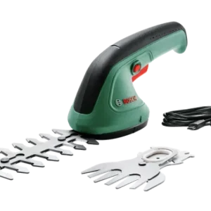 Expressz kézbesítés Bosch EasyShear bokorvágó és fűnyíróolló készlet (0600833303)