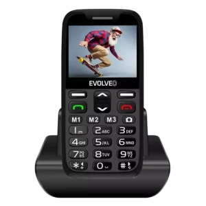 Evolveo EP-601 EasyPhone XR mobiltelefon FEKETE Árengedmény