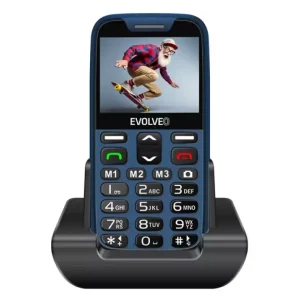 Evolveo EP-601 EasyPhone XR mobiltelefon SÖTÉTKÉK Végkiárusítás